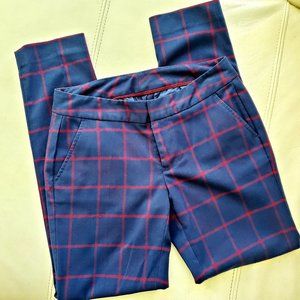 2/40$ Tommy Hilfiger red/blue core straight pants